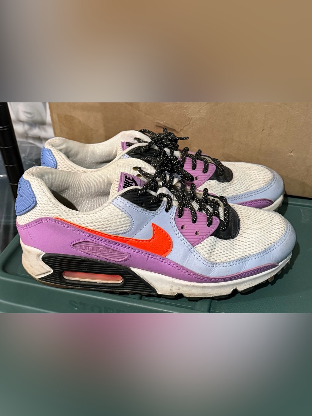 Nike Air Max ‘90 Carnival Sneaker tennis shoes size 9